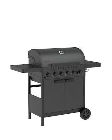 Charles Bentley Ottimo Origin 420 6 Burner Gas Barbecue with Side Burner
