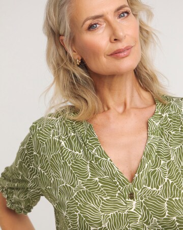 Julipa Button Through Jersey Top