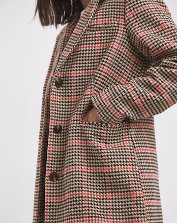 Heritage Check Mid Length Coat