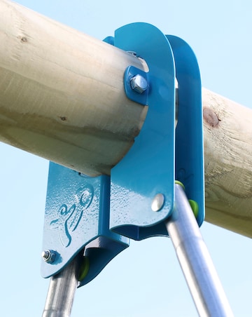 TP Nagano Wooden Double Swing Set