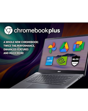 Acer Chromebook Plus 515 - 15.6in FHD Intel Core i5 8GB 256GB