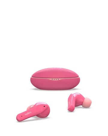Belkin SoundForm Nano Wireless Earbuds for Kids - Pink