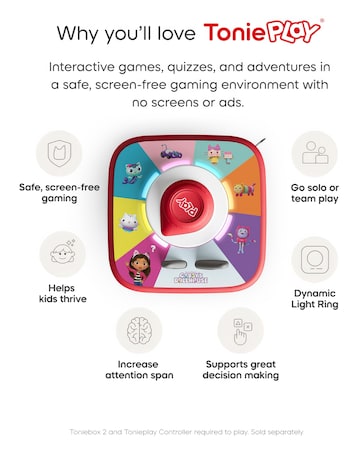 Tonies Tonieplay Gabby's Dollhouse: Gabby's Cat-tastic Scavenger Hunt Game Disc