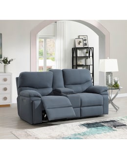 Hindley Power Recliner 2 Seater Sofa with Console