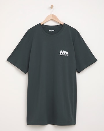 Jack & Jones Bronx Square Crew Neck T-Shirt