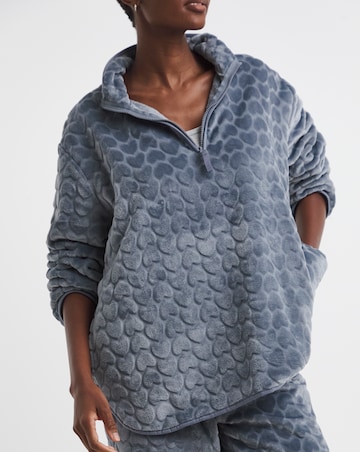 Pretty Secrets Quarter Zip Fleece Twosie