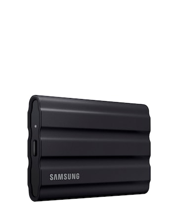 Samsung SSD T7 Shield USB 3.2 Gen 2 1TB Portable Hard Drive Black