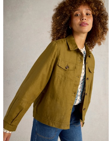 White Stuff Camille Linen Jacket