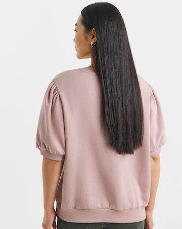 Puff Sleeve Sweatshirt