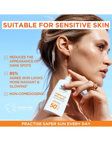 Garnier Ambre Solaire Super UV Vitamin Cg Facial Fluid for Daily Use
