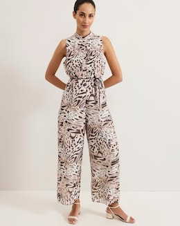 Phase Eight Lorraine Leopard Jumpsuit