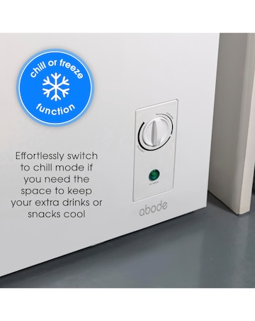 Abode A99CF0E1W Chest Freezer 99L - White