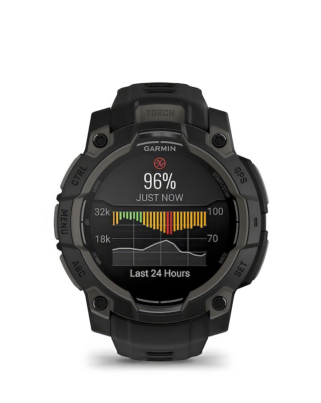 Garmin Instinct 3 45mm Smart Watch - Black/Black