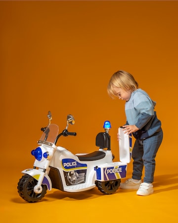 EVO 6V Police Trike Lights & Sound Ride On