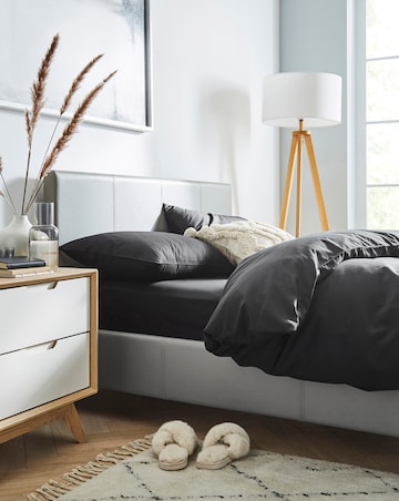 Hayden Faux Leather Bed Frame