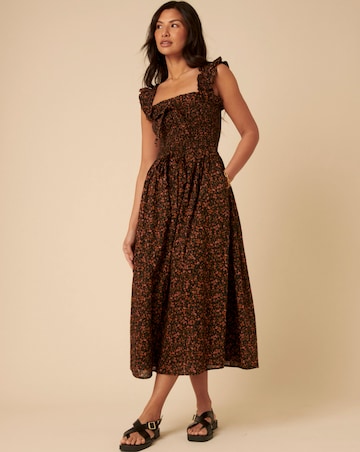 Nobody's Child Christiana Midi Dress