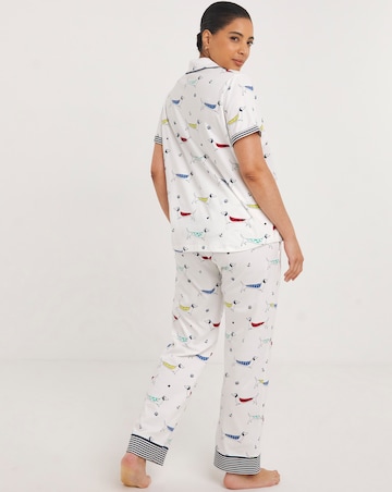 Pretty Secrets Sausage Dog Cotton Pyjama Set