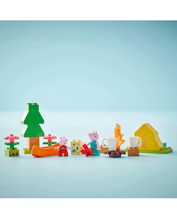 LEGO DUPLO Peppa Pig Camping Trip Toddler Learning Toy 10452