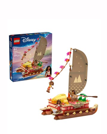 LEGO Disney Princess Moana's Adventure Canoe Set 43270