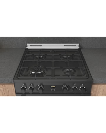 Hotpoint CD67G0C2CA/UK Double Gas Cooker