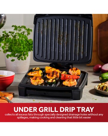 George Foreman Medium Immersa Dishwasher Safe Health Grill