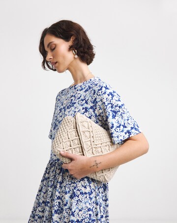 Soft Touch Half Sleeve Smock Dress