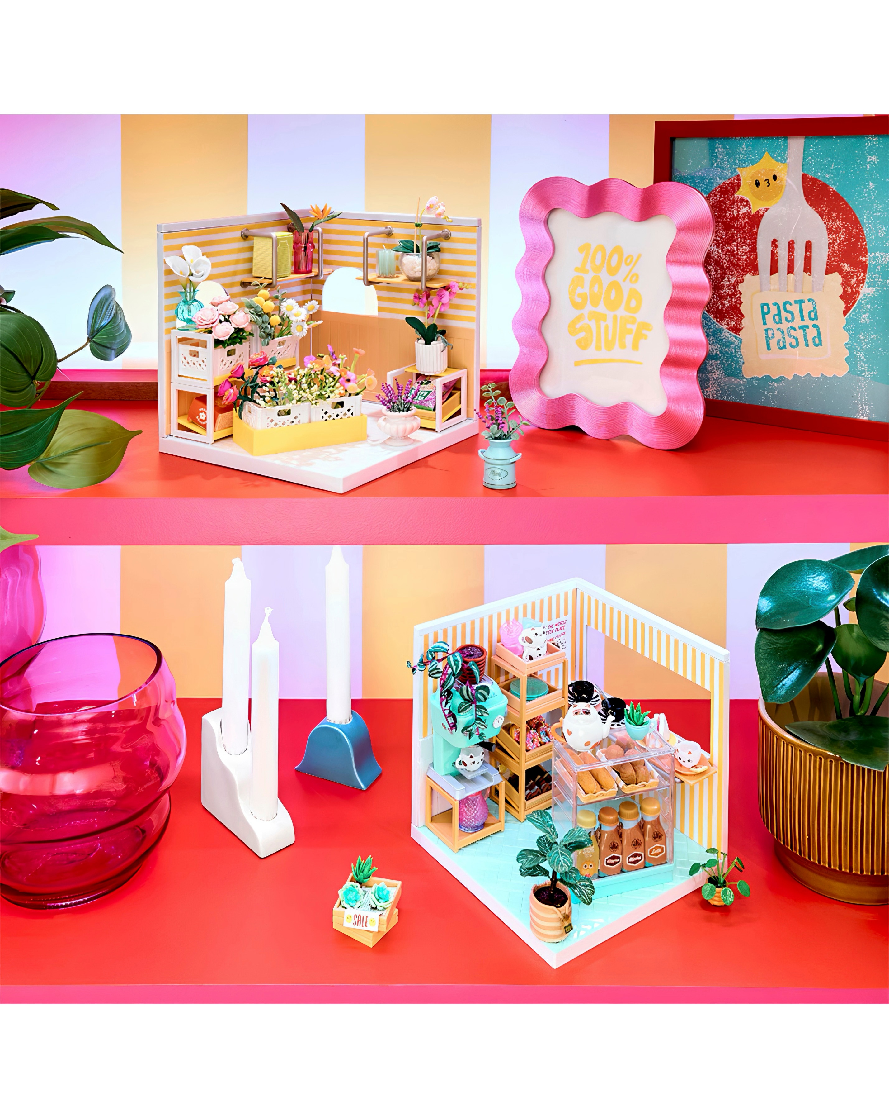 mimi商品です MGA's Miniverse Make It Mini Spaces Ice Cream Shop | JD Williams