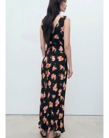 Mango Butterfly Midi Dress