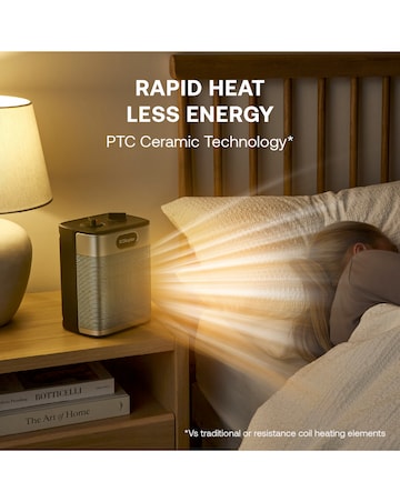 Dimplex Black Midi Essentials Fan Heater and Cooling Fan-Black