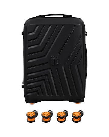 IT Luggage Convertible Cabin Suitcase with Removable Wheels