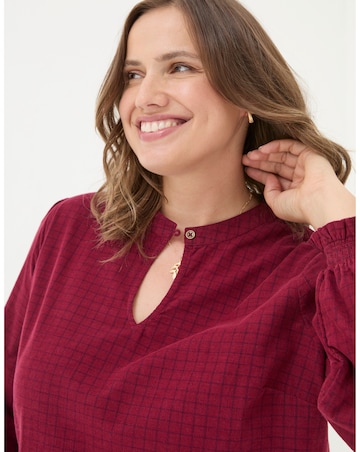 FatFace Fran Cord Check Dress