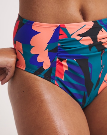 Tropical Mix and Match High Waist Bikini Bottoms