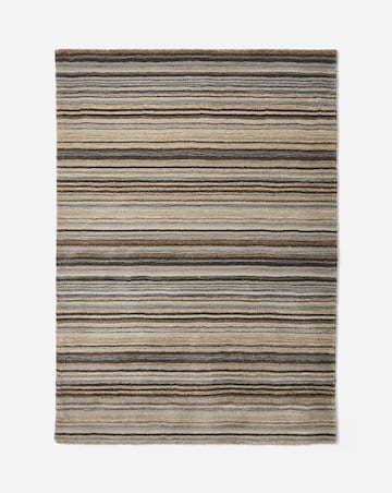Connor Classic Striped Woollen Rug