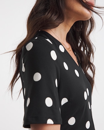 Asymmetric Seam Maxi Dress