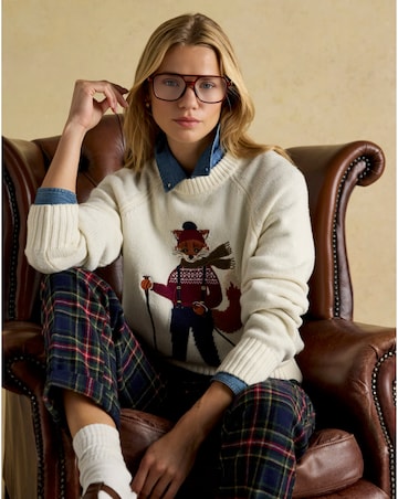Joules Jonty Fox Ski Knitted Jumper