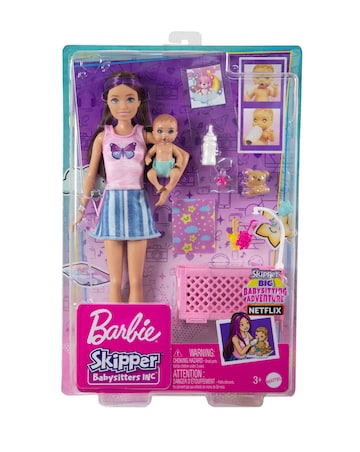 Barbie Skipper Babysitters Inc. Dolls and Playset