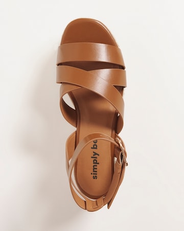 Arabella Flatform Espadrille Sandals - Extra Wide Fit (EEE)