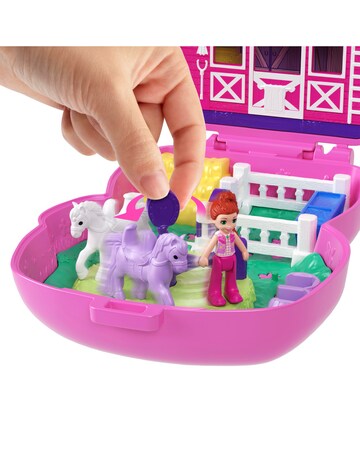 Polly Pocket Pony Rodeo Compact Playset