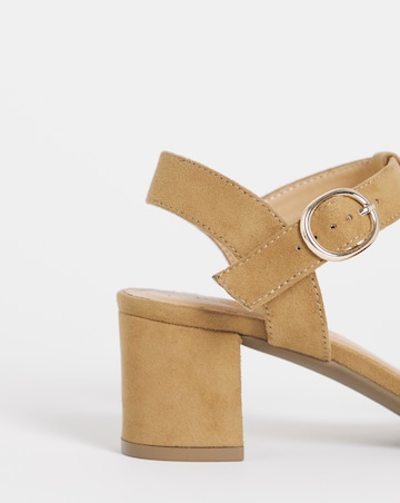 Jamie T Bar Heeled Sandals - Extra Wide Fit (EEE)