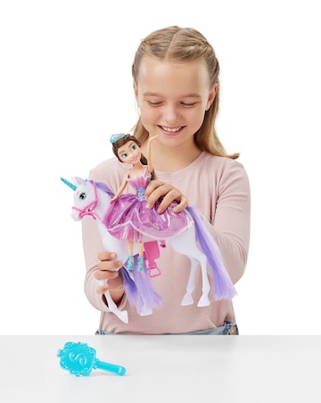 Sparkle Girlz 10.5-inch Princess Doll with Unicorn Set