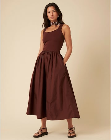 Nobody's Child Colorado Midi Dress Plain