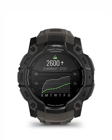 Garmin Instinct 3 50mm Smart Watch - Black/Charcoal