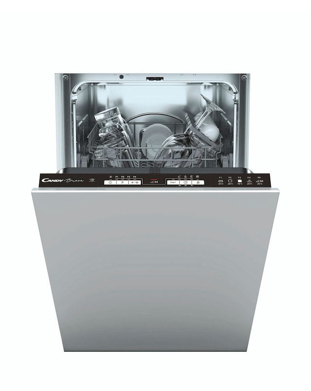 Candy Brava CDIH 2L952-80 Integrated Slimline Dishwasher 9 Place Settings Black