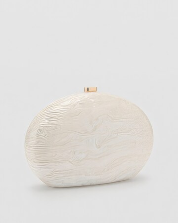 Mango Pearl Clutch Bag