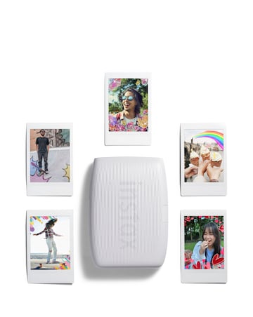 Fujifilm Instax Mini Link 3 Photo Printer with 20 Shot Film Pack - White