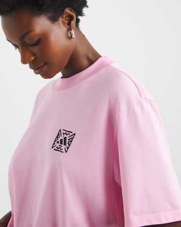 adidas Animal Back Print T-Shirt