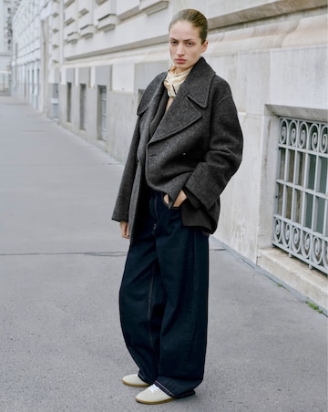 Mango Indigo Barrel Jeans