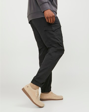 Jack & Jones Black Paul Cargo Trouser