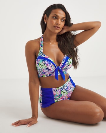 Joe Browns Animal Floral High Waist Bikini Brief