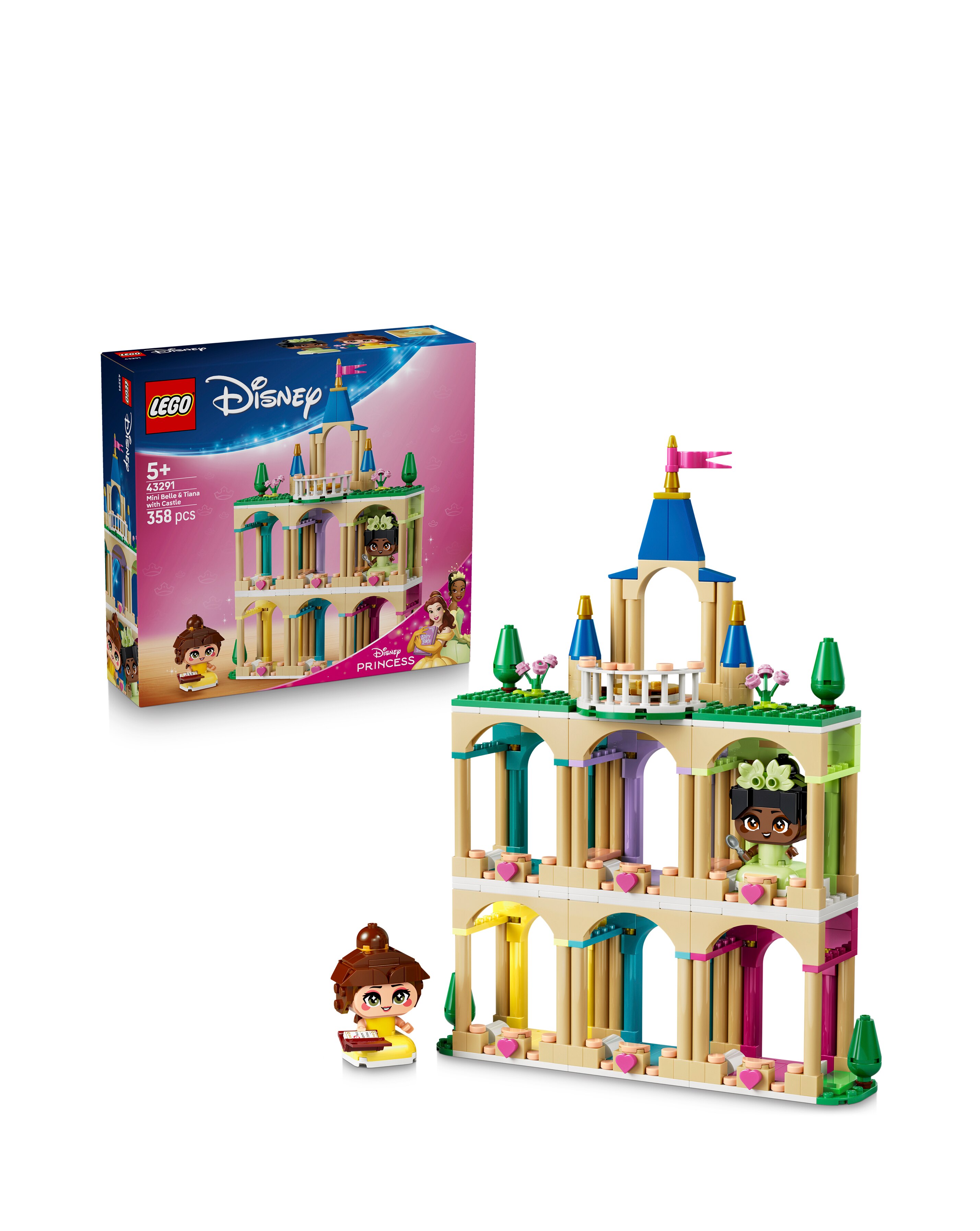 LEGO Disney Mini Belle & Tiana with Castle 43291